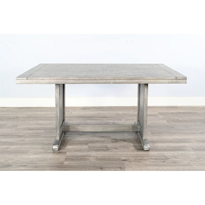 Sunny Designs Rectangular Wood Dining Table Alpine Grey - Bed & Sofa Hub