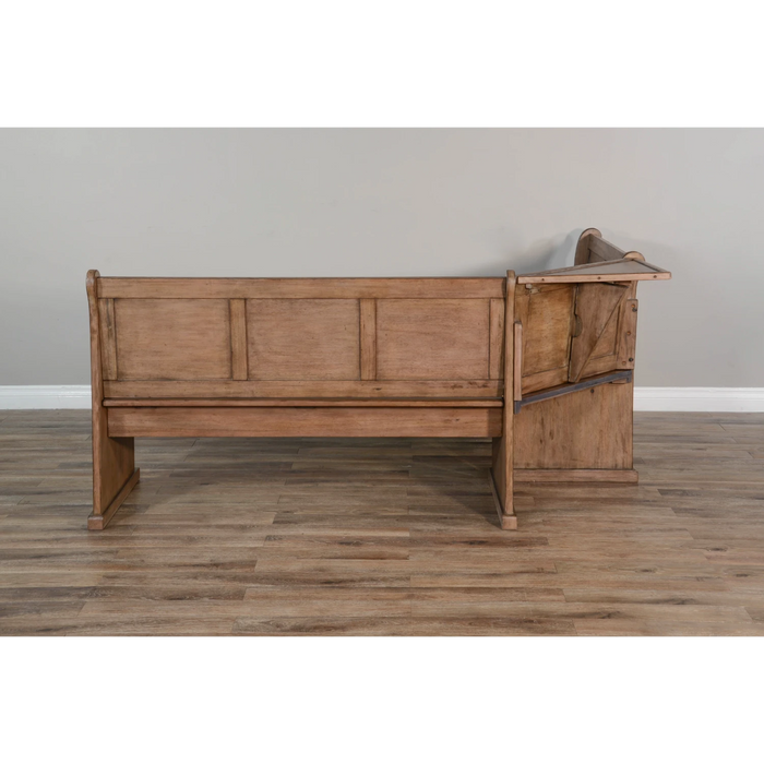 Sunny Designs Wood Breakfast Nook Dining Set Buckskin - Bed & Sofa Hub