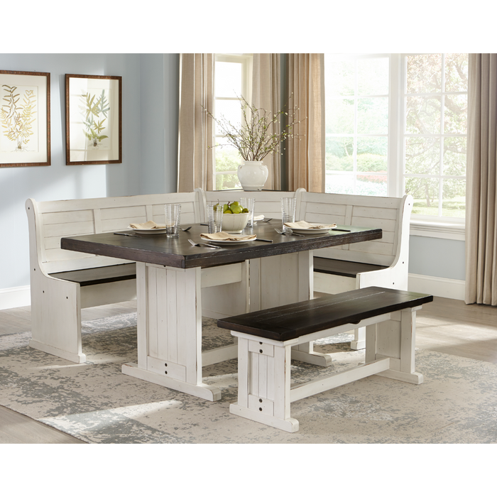 Sunny Designs Wood Breakfast Nook Dining Set European Cottage - Bed & Sofa Hub