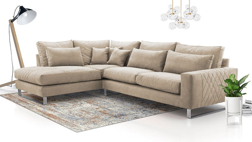 Maxima House FLORA Sectional Sofa MIR049 - Bed & Sofa Hub