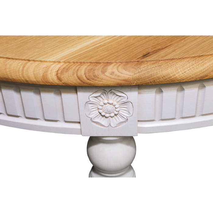 Maxima House Badi Solid Wood Oval Dining Table - Bed & Sofa Hub