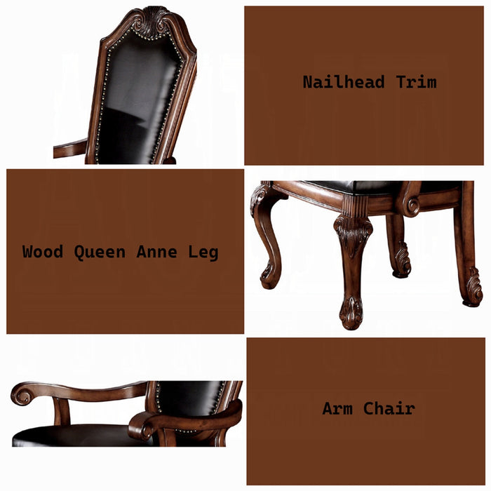 ACME Chateau De Ville Arm Chair (Set-2) - Bed & Sofa Hub