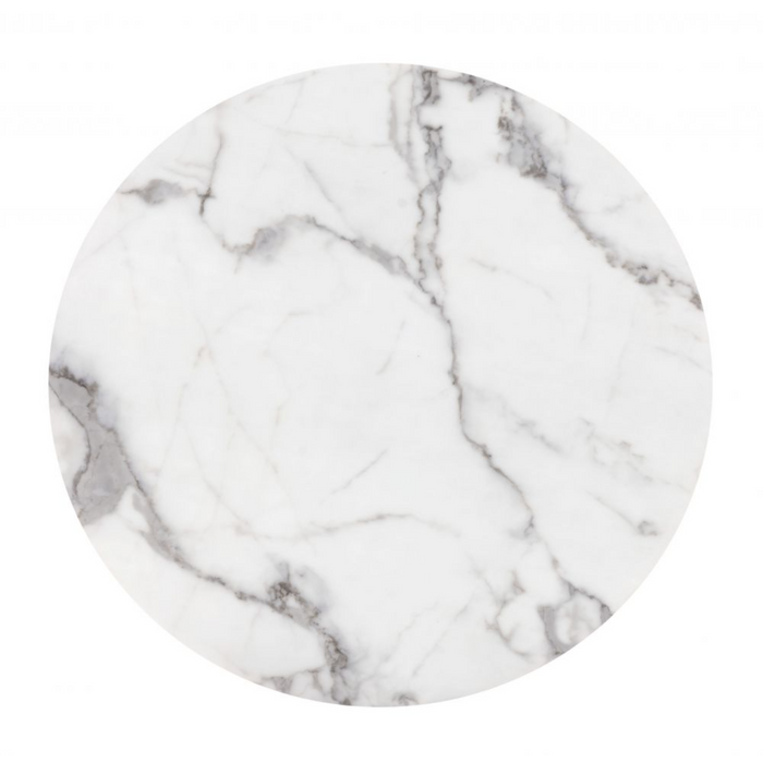 Zuo Tintern Dining Table White & Antique Bronze - Bed & Sofa Hub