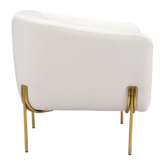 Zuo Micaela Armchair Ivory - Bed & Sofa Hub