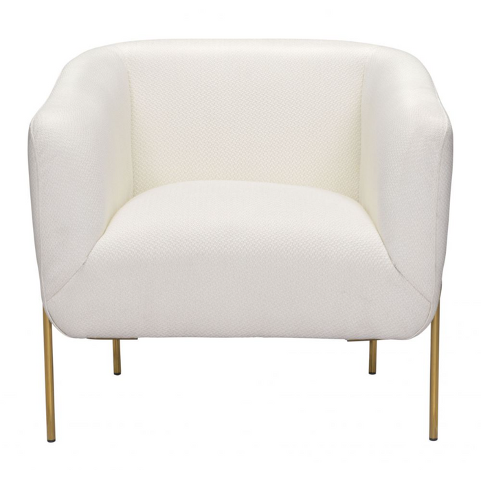 Zuo Micaela Armchair Ivory - Bed & Sofa Hub