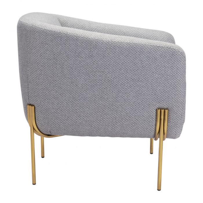 Zuo Micaela Armchair Gray - Bed & Sofa Hub