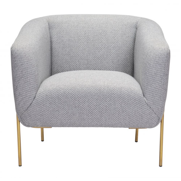 Zuo Micaela Armchair Gray - Bed & Sofa Hub