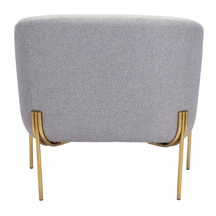 Zuo Micaela Armchair Gray - Bed & Sofa Hub