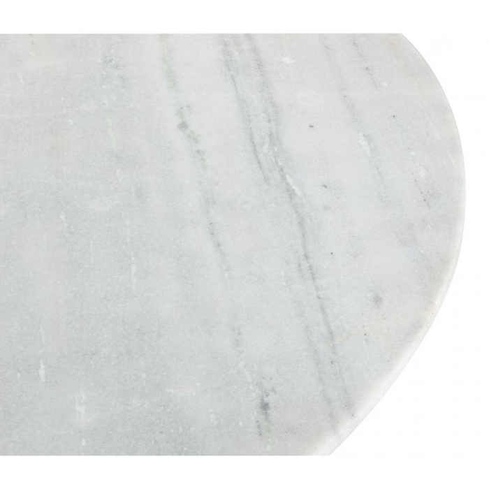 Zuo Fullerton Dining Table White & Gold - Bed & Sofa Hub