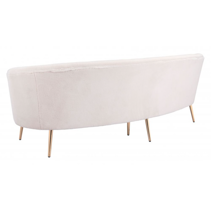 ZUO Luna Sofa Cream - Bed & Sofa Hub