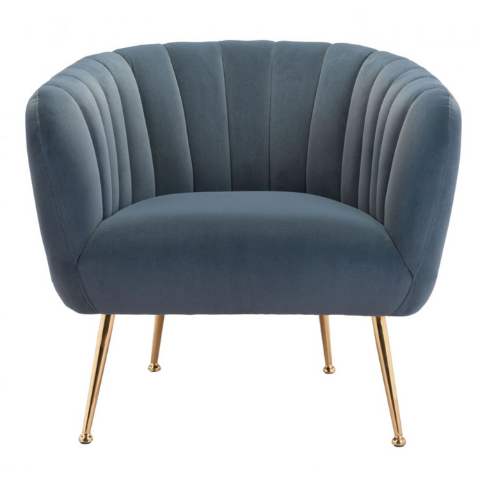 Zuo Deco Accent Chair Gray - Bed & Sofa Hub