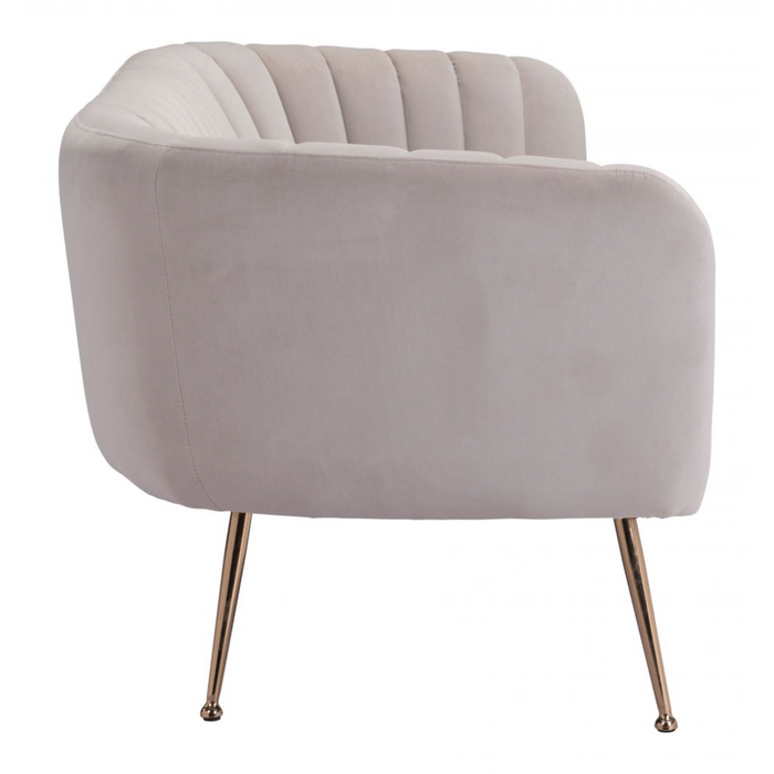 Zuo Deco Sofa Beige - Bed & Sofa Hub