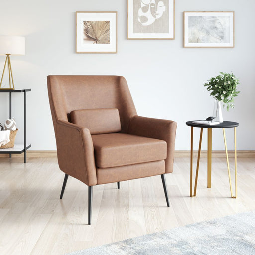 Zuo Ontario Accent Chair Vintage Brown - Bed & Sofa Hub