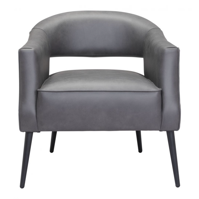 Zuo Berkeley Accent Chair Vintage Gray - Bed & Sofa Hub