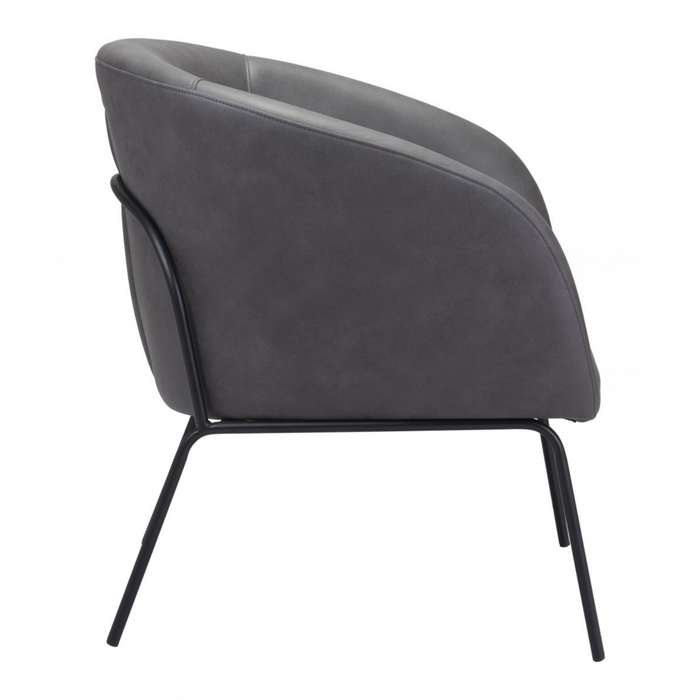 Zuo Quinten Accent Chair Vintage Gray - Bed & Sofa Hub