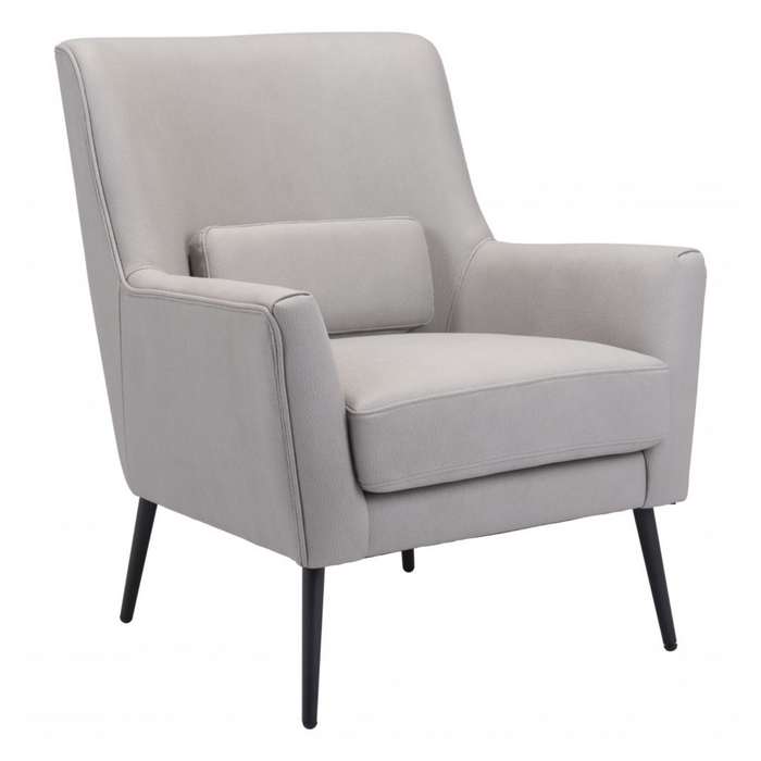 Zuo Ontario Accent Chair Gray - Bed & Sofa Hub