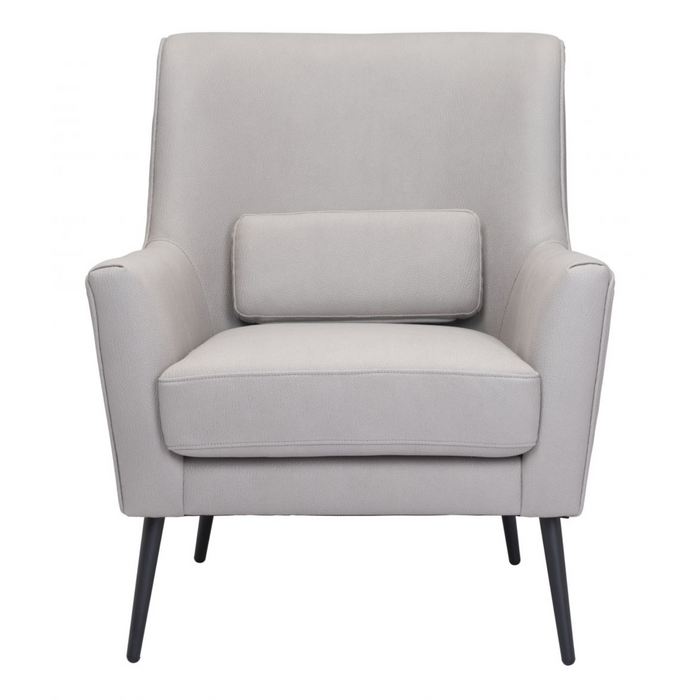 Zuo Ontario Accent Chair Gray - Bed & Sofa Hub