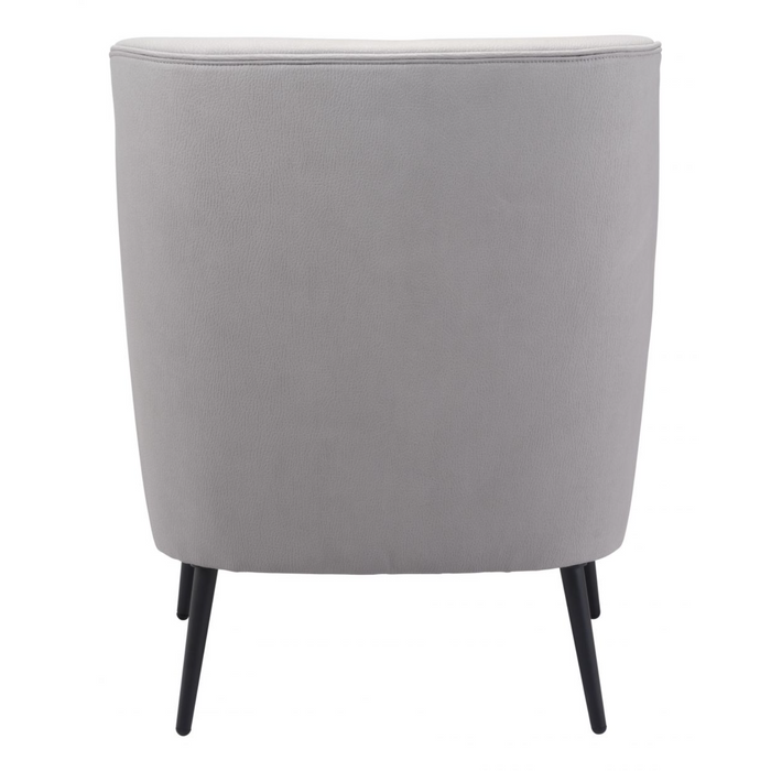 Zuo Ontario Accent Chair Gray - Bed & Sofa Hub
