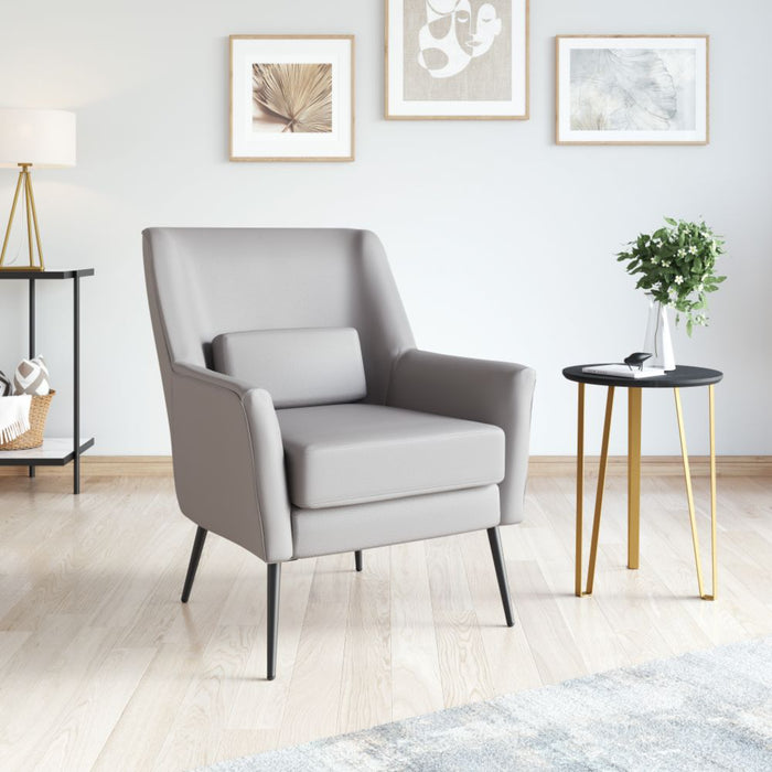 Zuo Ontario Accent Chair Gray - Bed & Sofa Hub