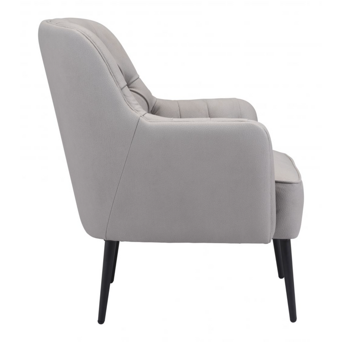 Zuo Tasmania Accent Chair Gray - Bed & Sofa Hub