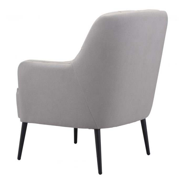 Zuo Tasmania Accent Chair Gray - Bed & Sofa Hub