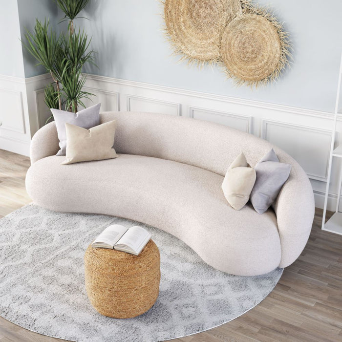 ZUO Tibet Sofa Cream - Bed & Sofa Hub