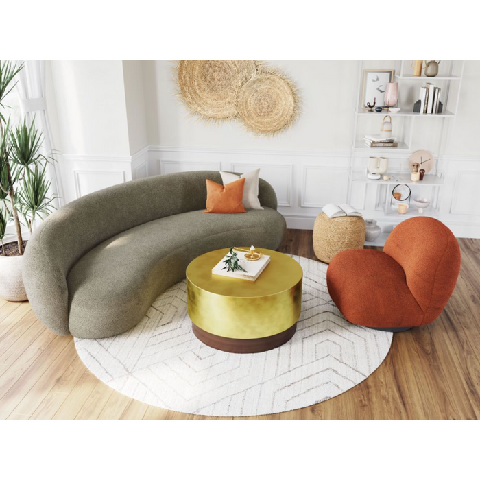 ZUO Tibet Sofa Olive Green - Bed & Sofa Hub