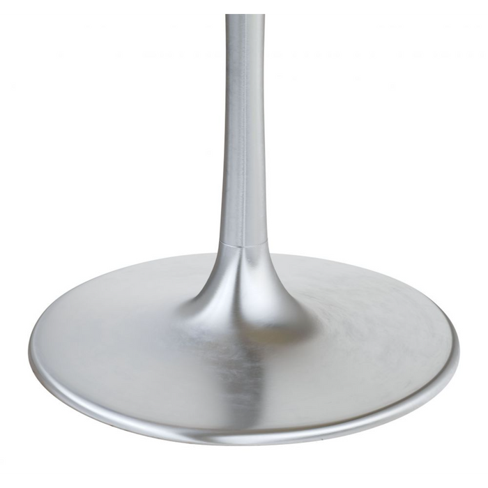 Zuo Metropolis Dining Table Gray & Silver - Bed & Sofa Hub