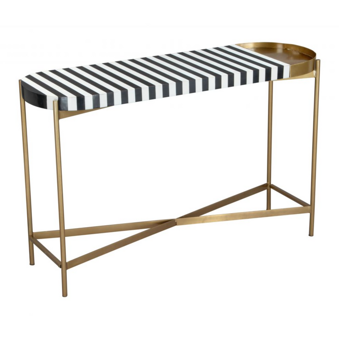Zuo Saber Console Table Multicolor - Bed & Sofa Hub