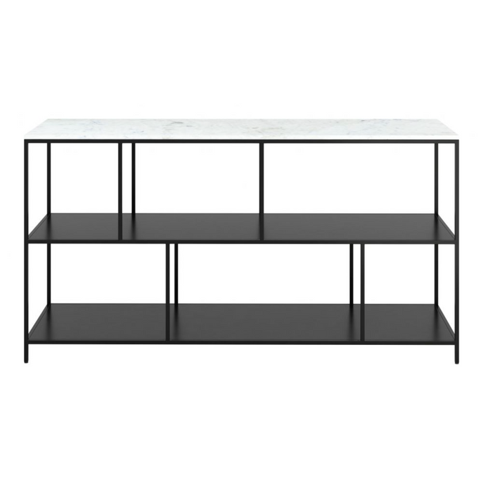 Zuo Singularity Console Table White & Black - Bed & Sofa Hub