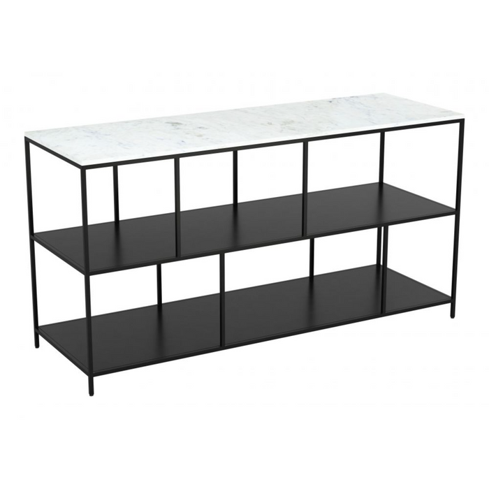 Zuo Singularity Console Table White & Black - Bed & Sofa Hub