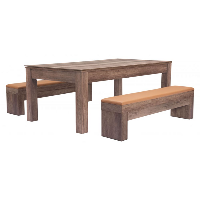 Zuo Bonker 3 in 1 Table Brown - Bed & Sofa Hub