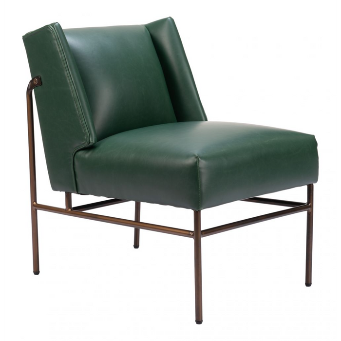 Zuo Atlanta Accent Chair Green - Bed & Sofa Hub