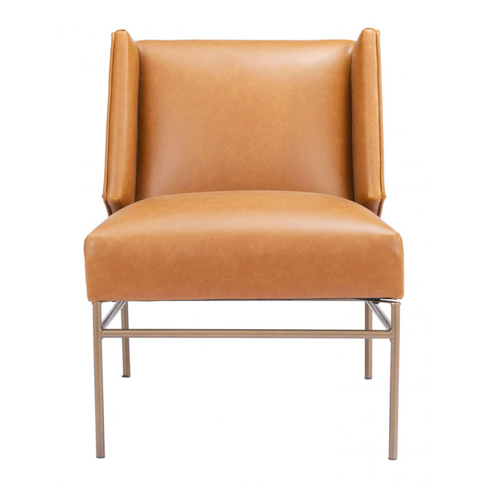 Zuo Atlanta Accent Chair Brown - Bed & Sofa Hub