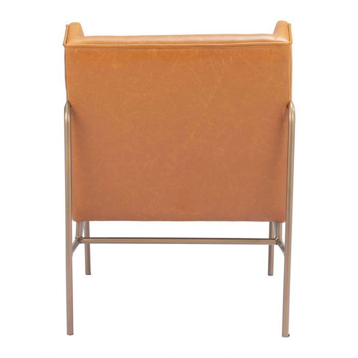 Zuo Atlanta Accent Chair Brown - Bed & Sofa Hub