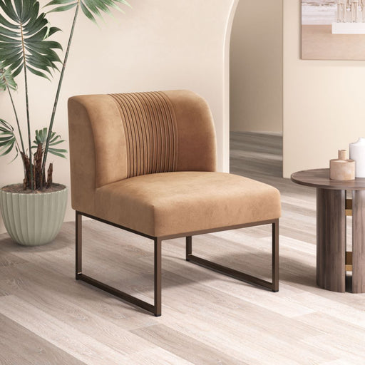 Zuo Sante Fe Accent Chair Brown - Bed & Sofa Hub