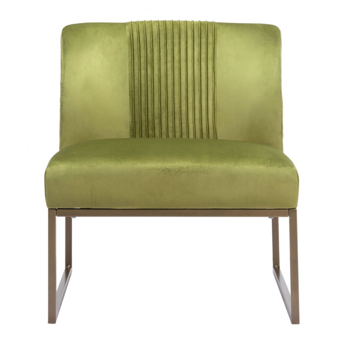 Zuo Sante Fe Accent Chair Olive Green - Bed & Sofa Hub