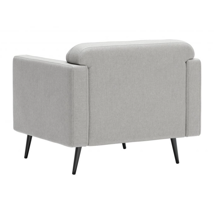 Zuo Amsterdam Armchair Light Gray - Bed & Sofa Hub