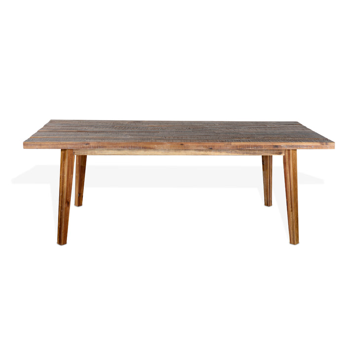 Sunny Designs Havana Rectangular Wood Dining Table Rustic Acacia - Bed & Sofa Hub