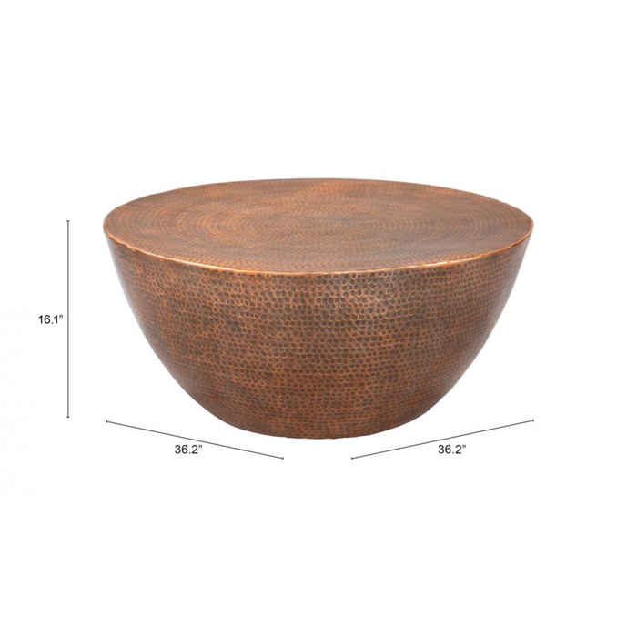 Zuo Sahara Coffee Table Bronze - Bed & Sofa Hub