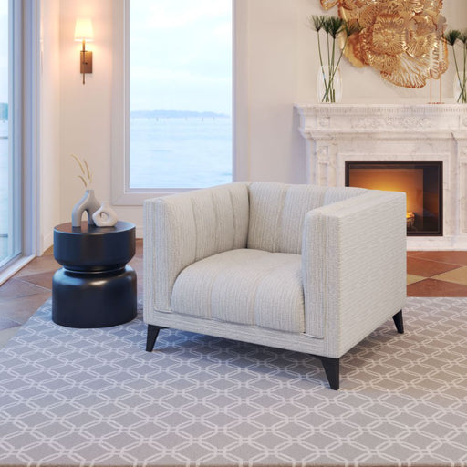 Zuo Punta Cana Armchair Leonardo Snow - Bed & Sofa Hub