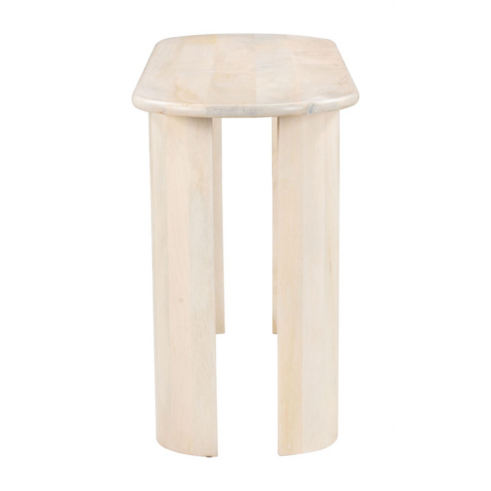 Zuo Risan Console Table Natural - Bed & Sofa Hub