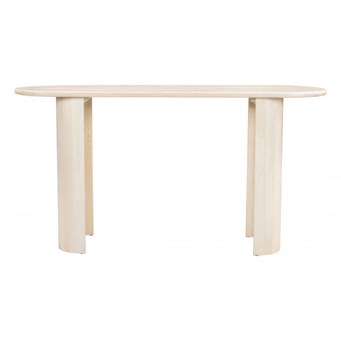 Zuo Risan Console Table Natural - Bed & Sofa Hub