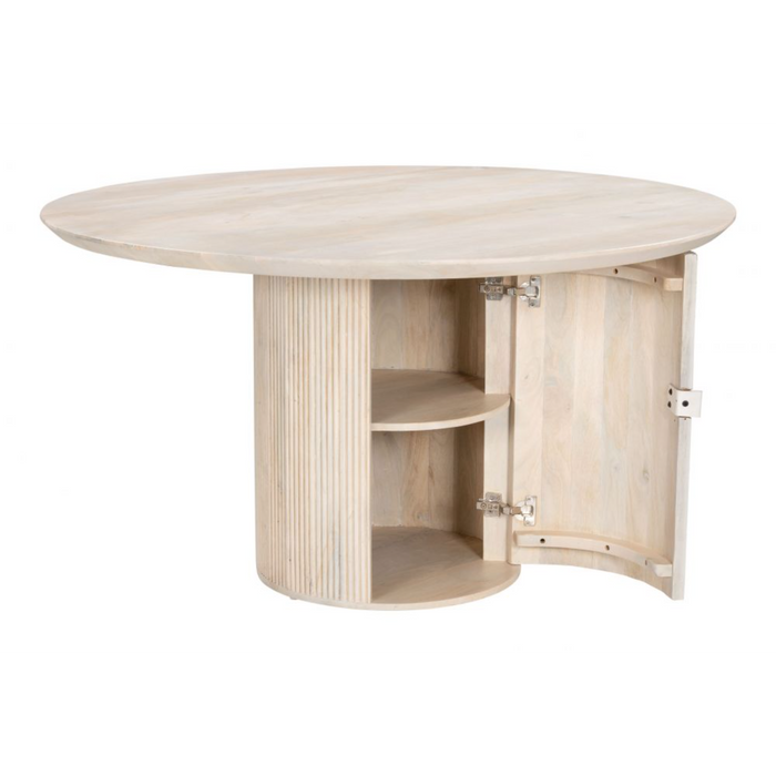 Zuo Izola Dining Table Natural - Bed & Sofa Hub