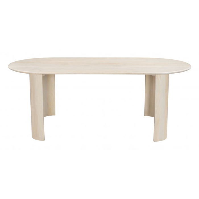 Zuo Risan Dining Table Natural - Bed & Sofa Hub