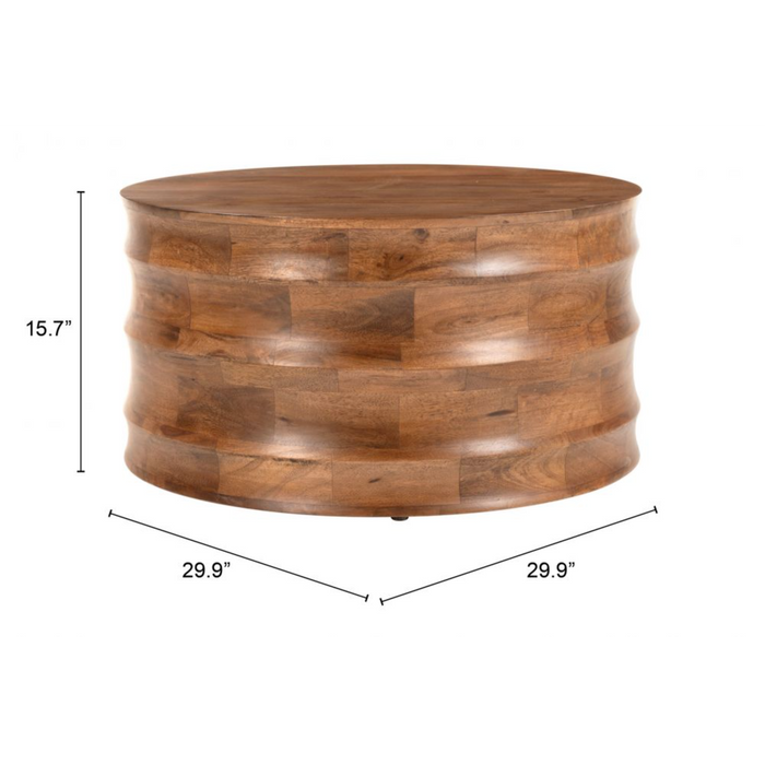 Zuo Antium Coffee Table Walnut - Bed & Sofa Hub