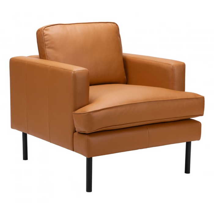 Zuo Decade Armchair Brown - Bed & Sofa Hub