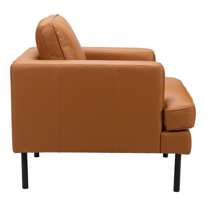 Zuo Decade Armchair Brown - Bed & Sofa Hub