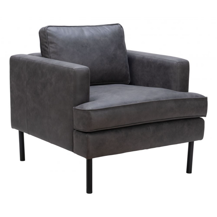 Zuo Decade Armchair Vintage Gray - Bed & Sofa Hub