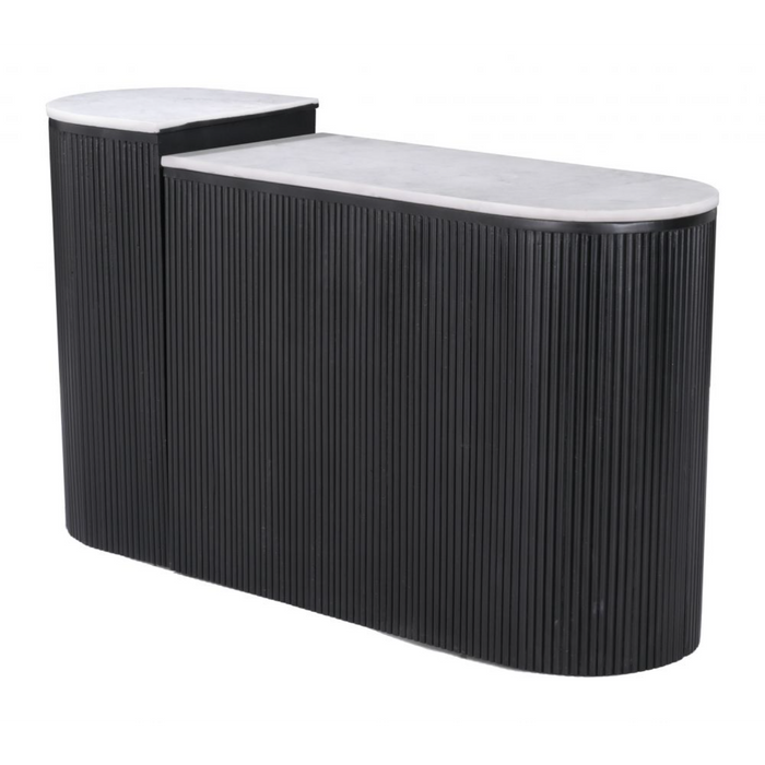 Zuo Ormara Console Table Set White & Black - Bed & Sofa Hub
